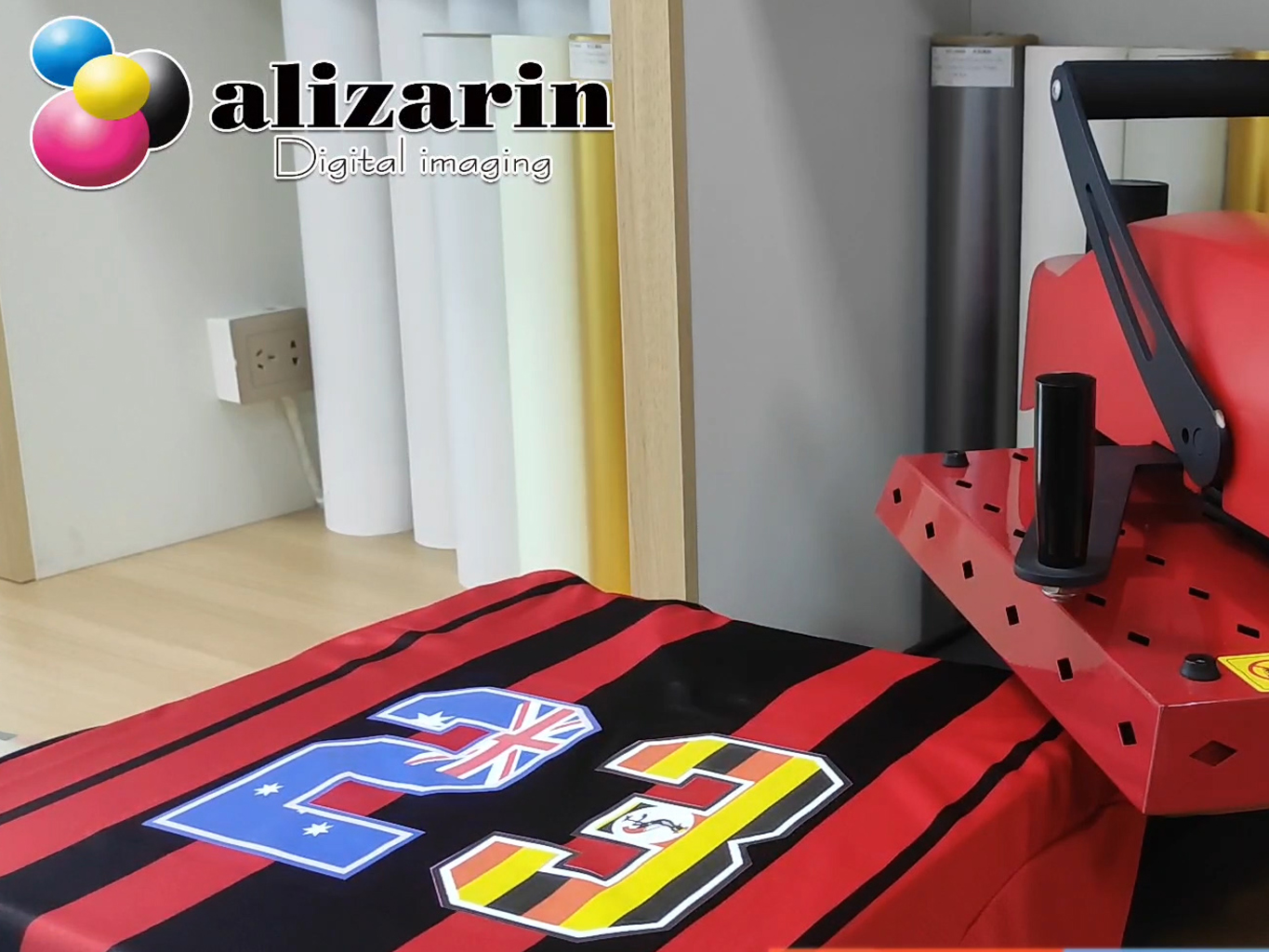 Alizarin HTW-300SAF Eco-solvent Subi-Stop Printable PU Flex Roland by alizaringroup