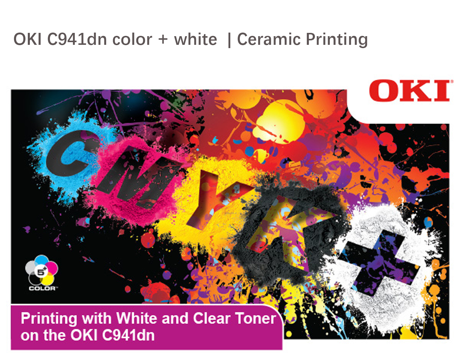 C941dn-White & color-Toner