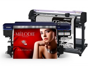 Epson SureColor S-Series and Mimaki CG-FXII Plus