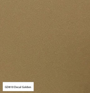 GD810 Decal Golden