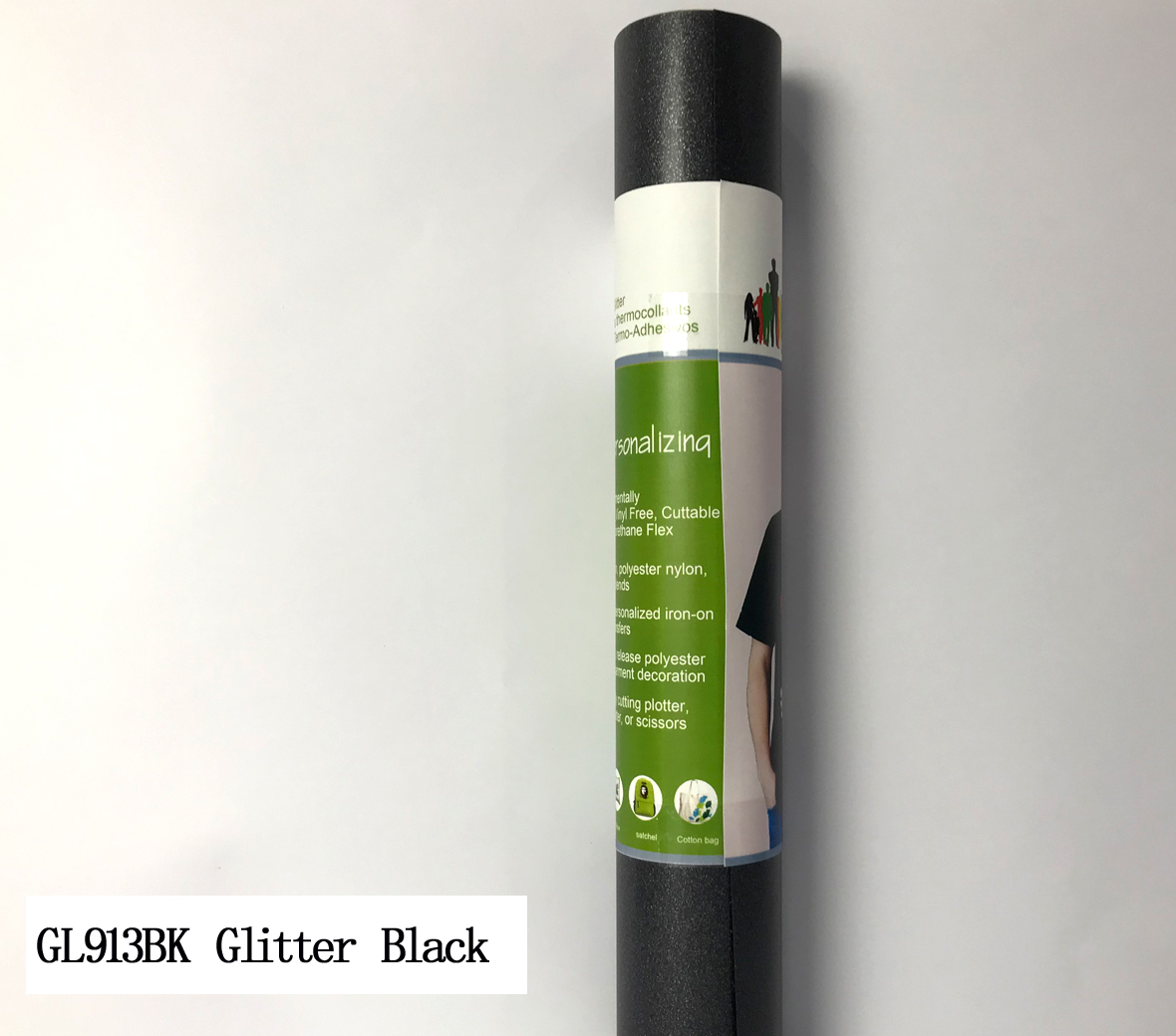GL913BK Glitter Black