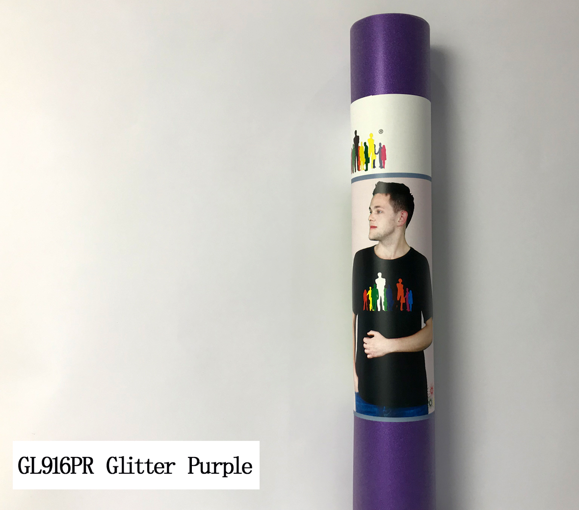 GL916PR Glitter Purple
