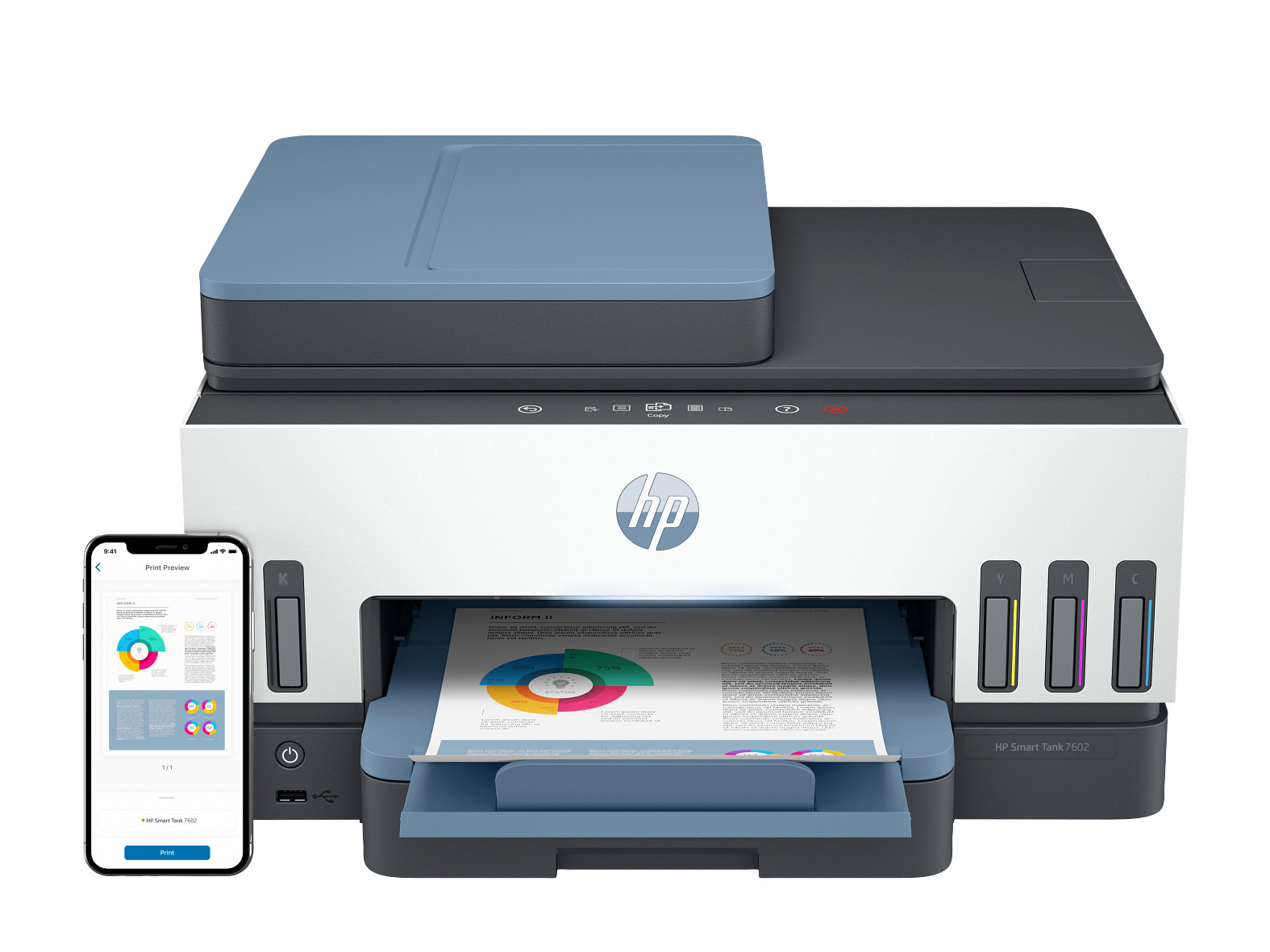 HP Smart Tank 7602 All-in-One