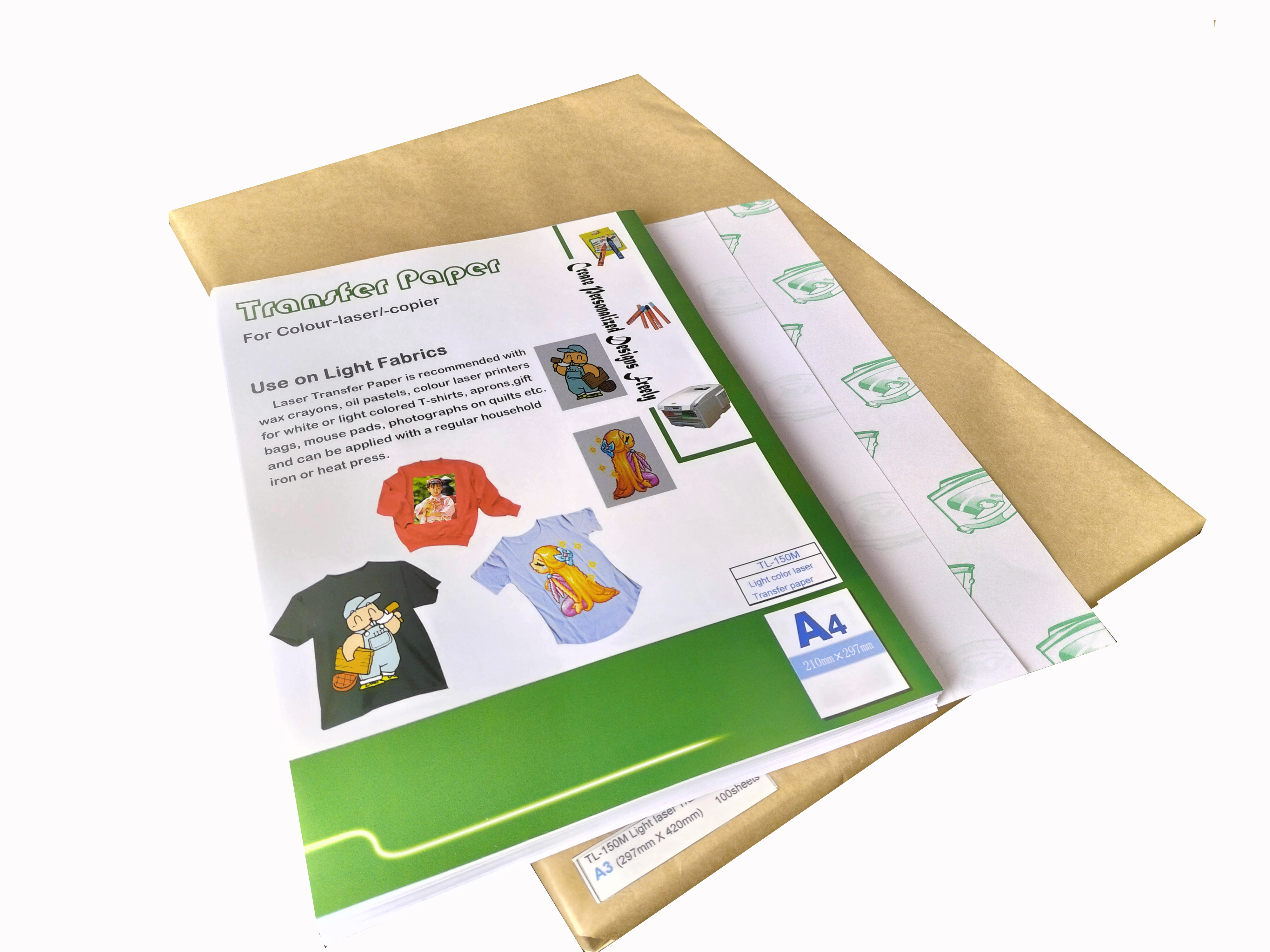 Light Color Laser Transfer Paper TL-150M--