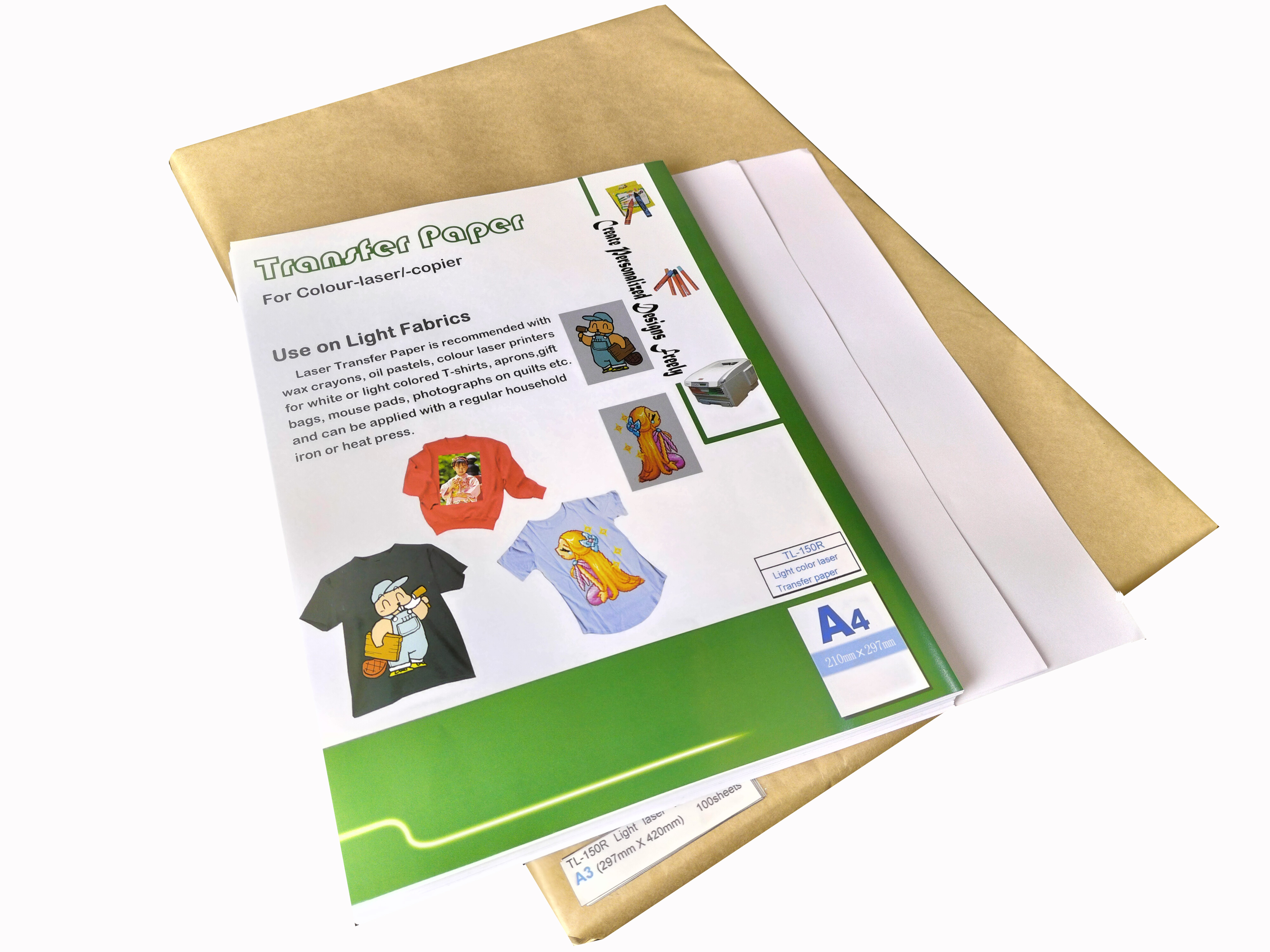 Light Color Laser Transfer Paper TL-150R-