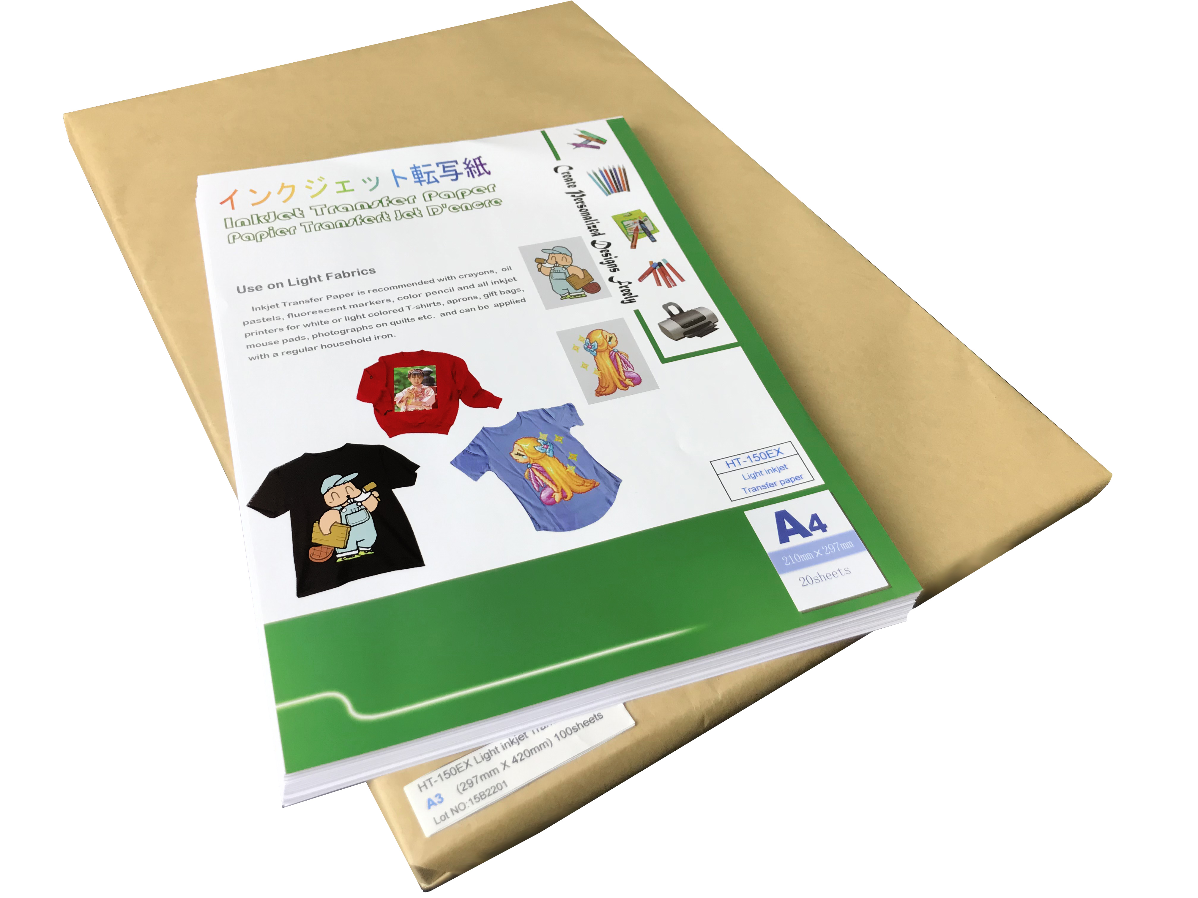 Light Ink Jet Transfer Paper HT-150EX