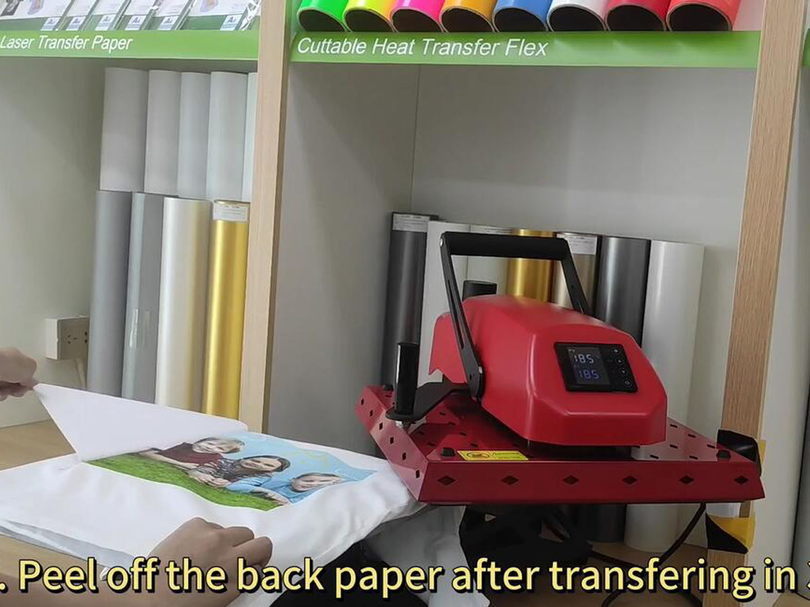 Papel de transferência Light-InkJet-3