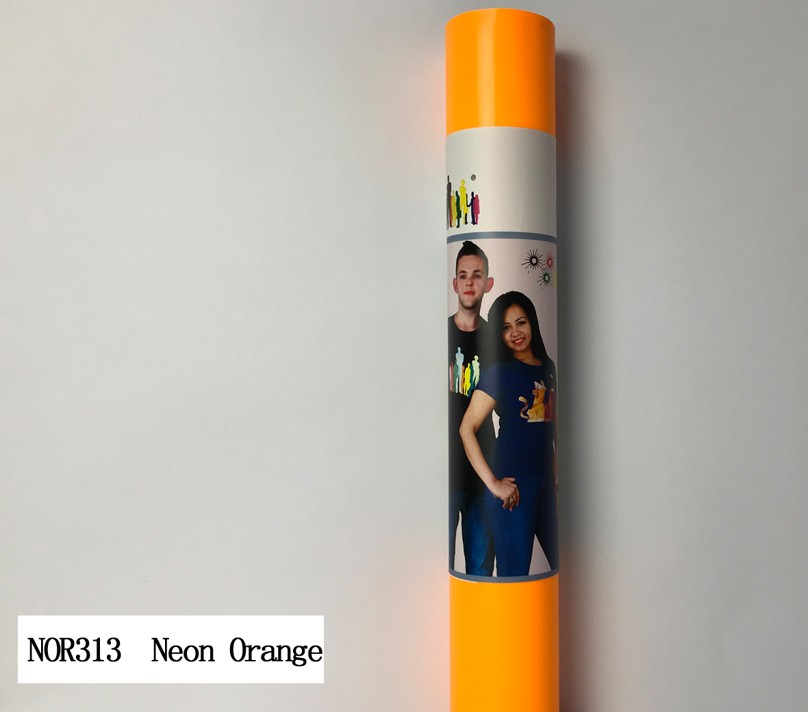 NOR313  Neon Orange