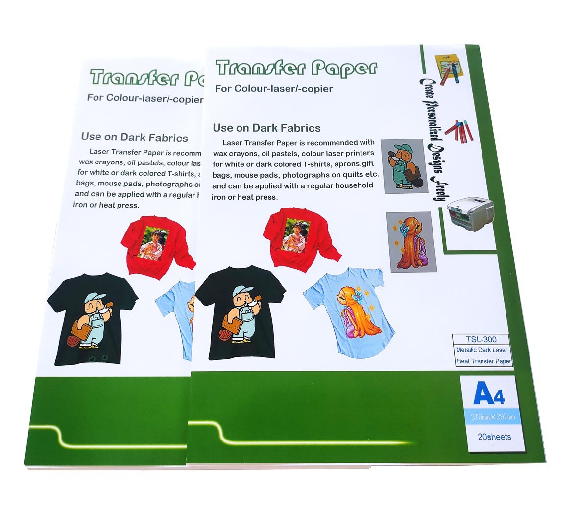 金属色激光转印纸