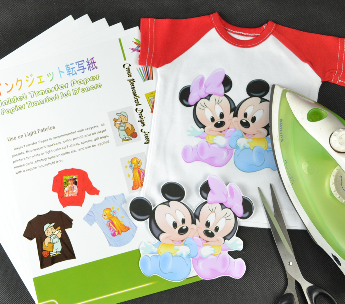 Inkjet transfer paper (HT-150P HTW-300)