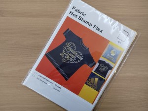 flex na gorąco do tkanin 的包装