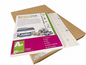 inkjet water slide decal paper clear 3