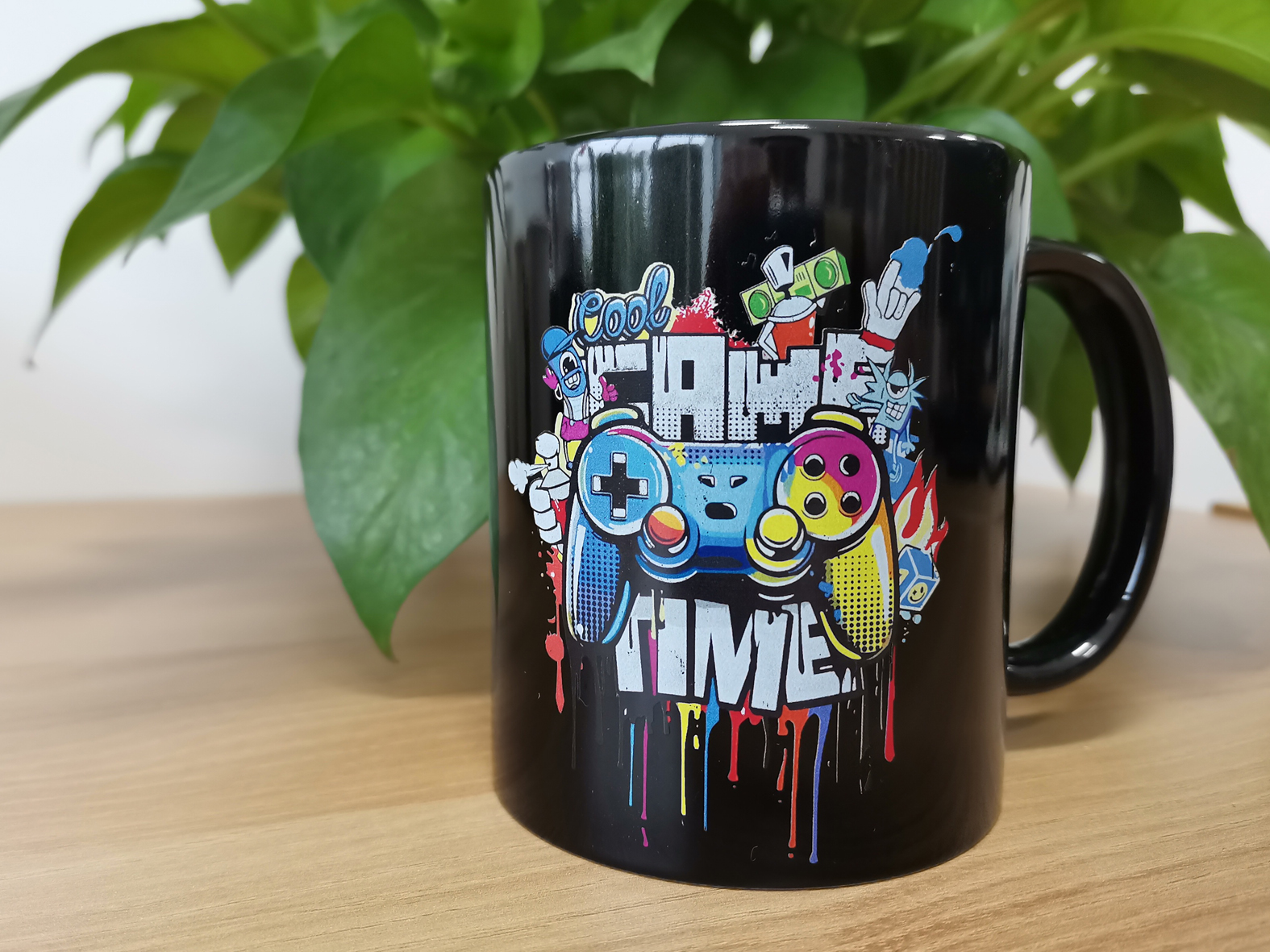 oki ES 9542 白碳粉 黑色马克杯+FJ5-01