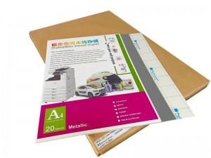 water slide decal paper metallic 3