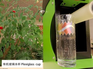 有机玻璃水杯 Plexiglass mvura kapu