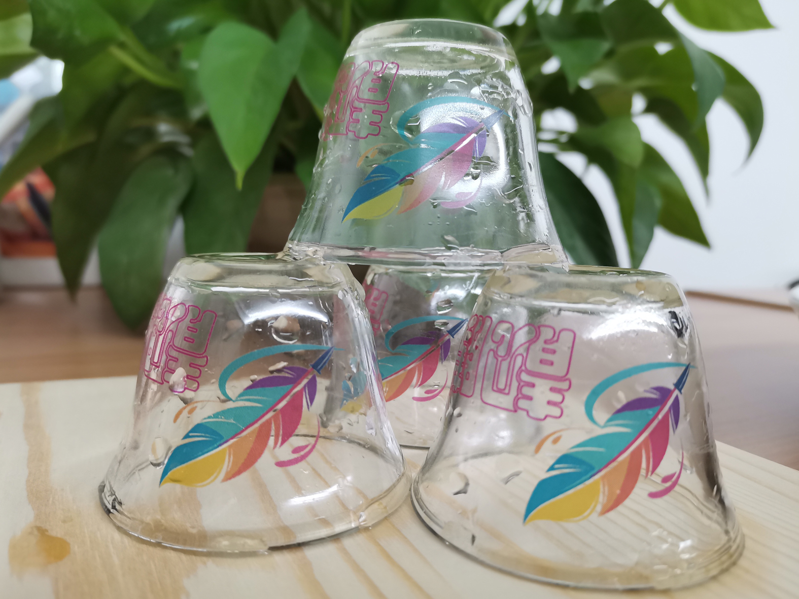 茶水杯4件套玻璃