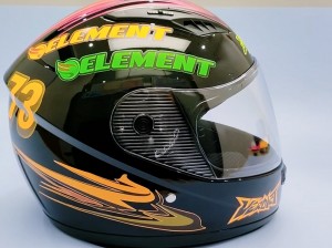 荧光头盔 WS-N-300S Green