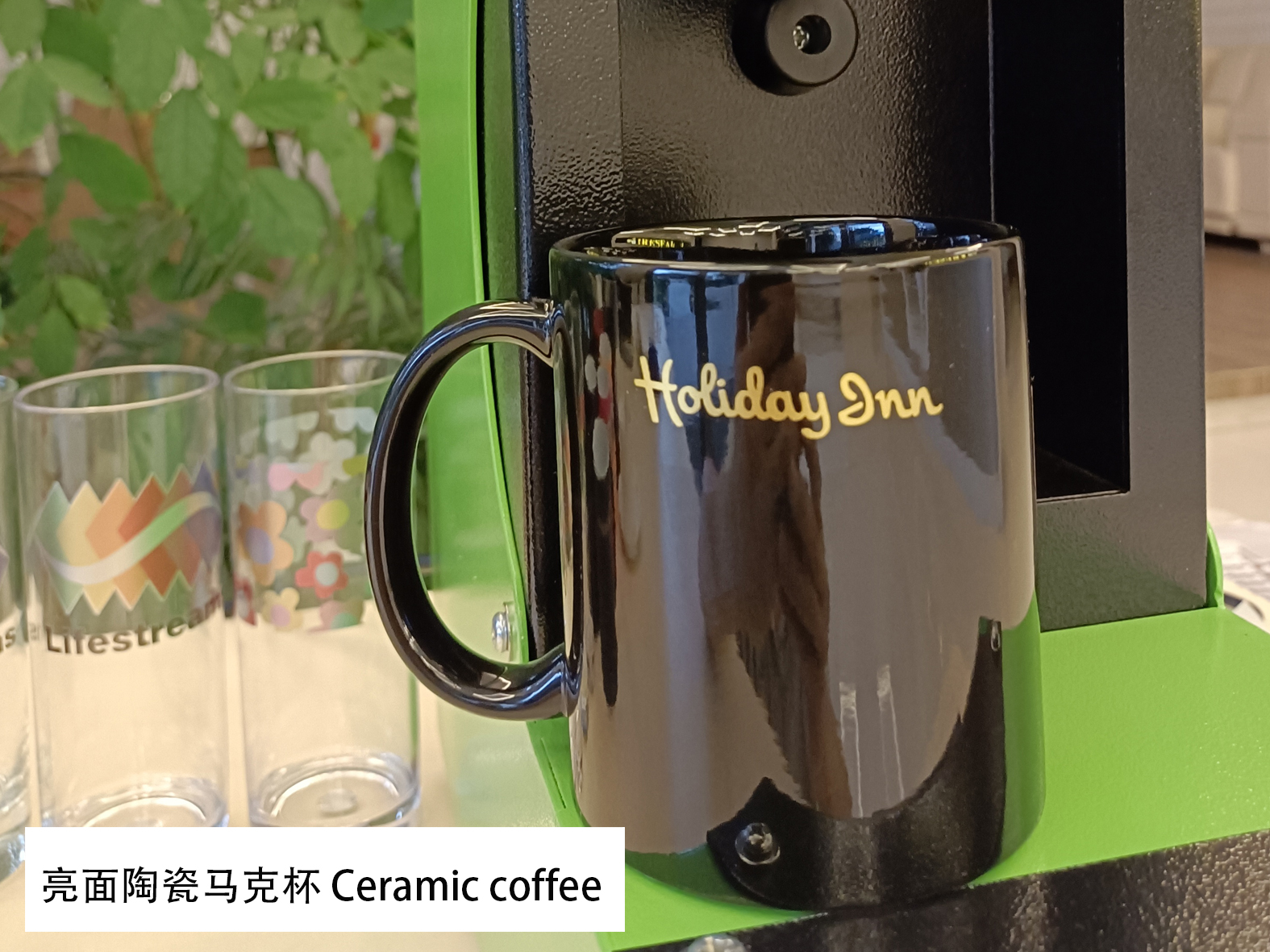 陶瓷马克杯亮面 सिरेमिक कॉफ़ी हॉलिडे इन 热转印刻字箔 हीट डिकल्स फ़ॉइल HSF-GD811