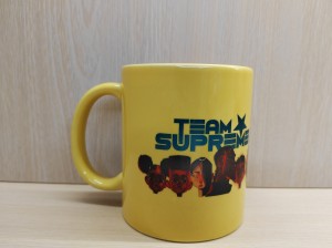 黄色陶瓷马克杯